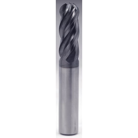 Yg-1 Tool Company V7 Plus A 4 Flute Multiple Helix Ball Nose Plain Shank End Mill UGMG53S925